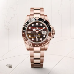 Rolex GMT-Master II Oro Everose de 18 quilates Clearance