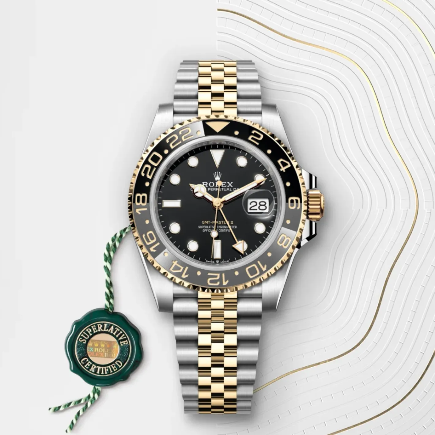 Rolex GMT-Master II Rolesor amarillo —combinación de acero Oystersteel y oro amarillo Sale