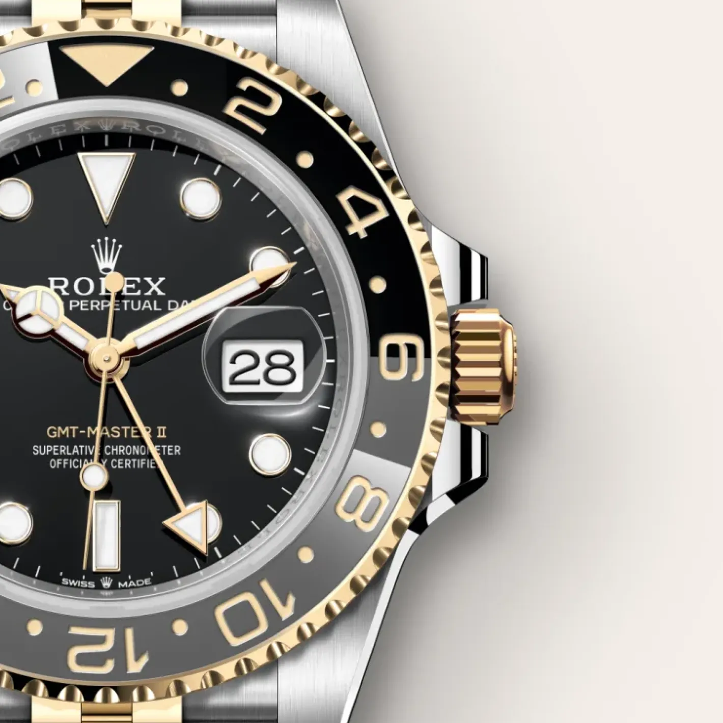 Rolex GMT-Master II Rolesor amarillo —combinación de acero Oystersteel y oro amarillo Sale
