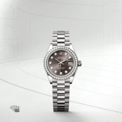 Rolex Lady-Datejust Oro blanco de 18 quilates Hot