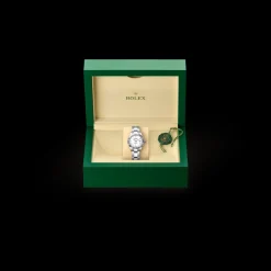 Rolex Lady-Datejust Rolesor blanco —combinación de acero Oystersteel y oro blanco New