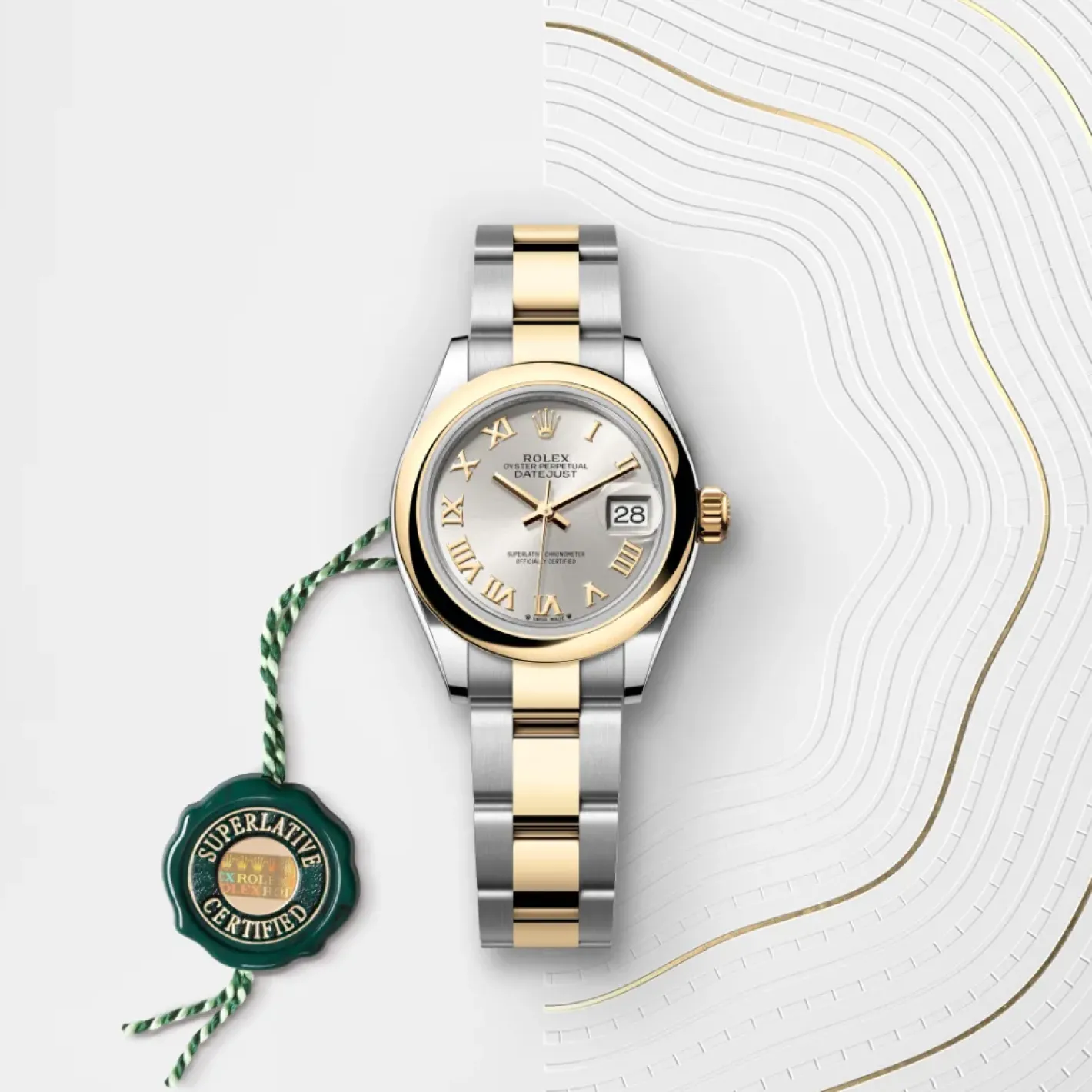 Rolex Lady-Datejust Rolesor amarillo —combinación de acero Oystersteel y oro amarillo Best