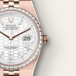 Rolex Land-Dweller 36 Oro Everose de 18 quilates Clearance
