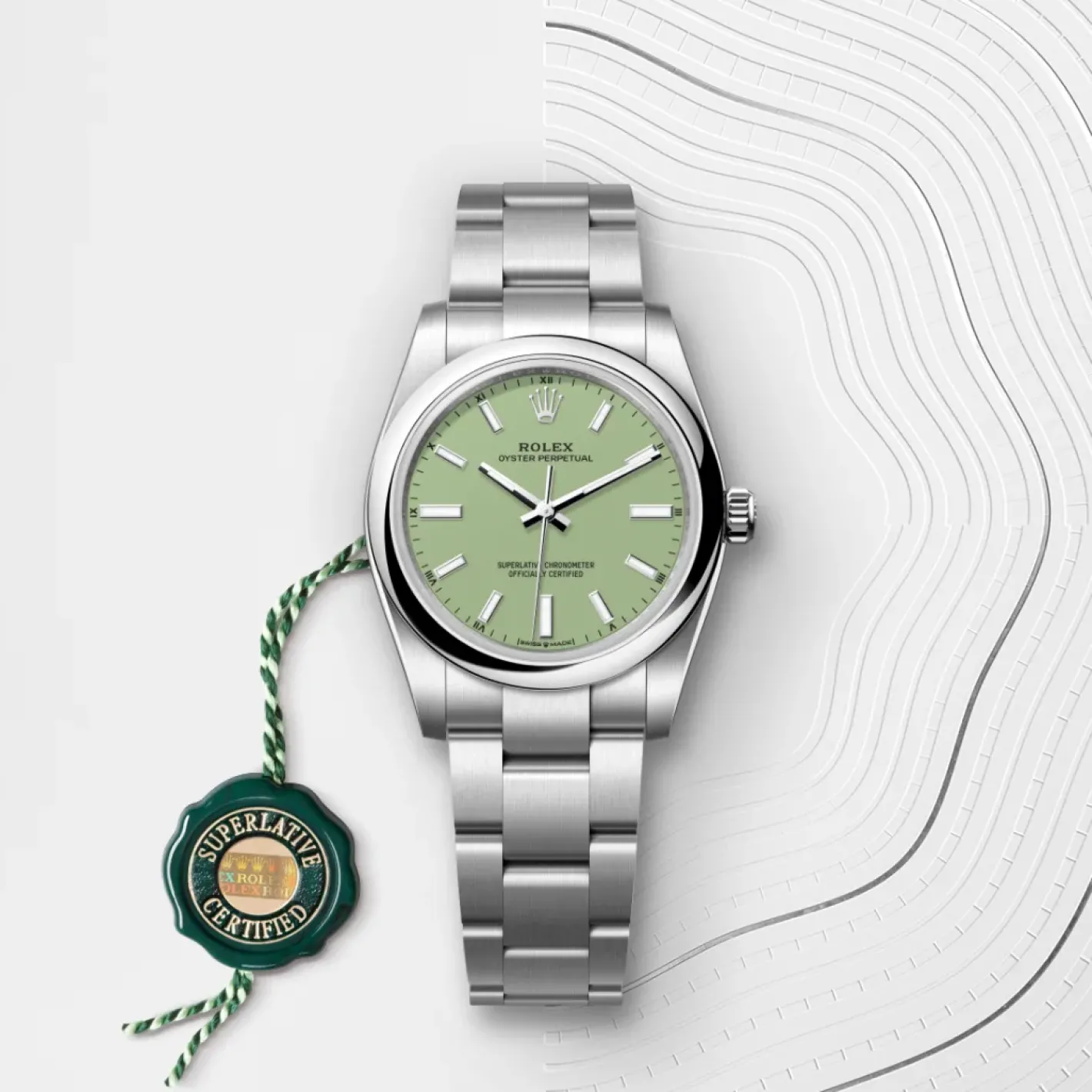 Rolex Oyster Perpetual 34 Acero Oystersteel New