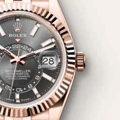 Rolex Sky-Dweller Oro Everose de 18 quilates Sale