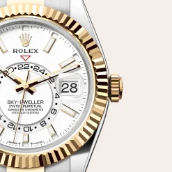 Rolex Sky-Dweller Rolesor amarillo —combinación de acero Oystersteel y oro amarillo Outlet
