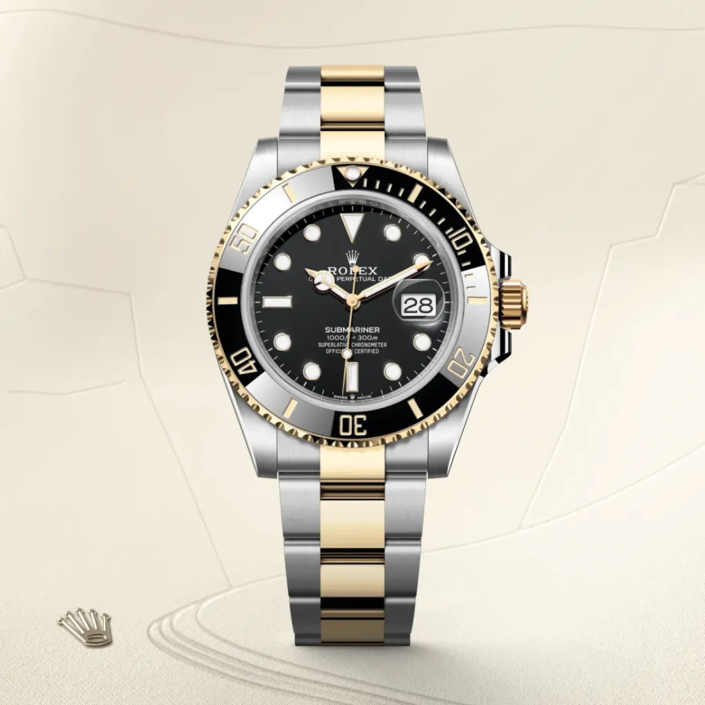 Rolex Submariner Date Rolesor amarillo —combinación de acero Oystersteel y oro amarillo Best