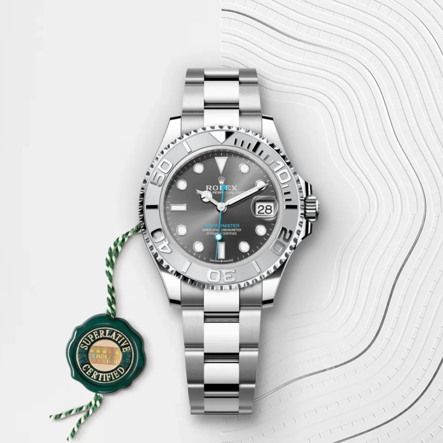 Rolex Yacht-Master 37 Rolesium —combinación de acero Oystersteel y platino New