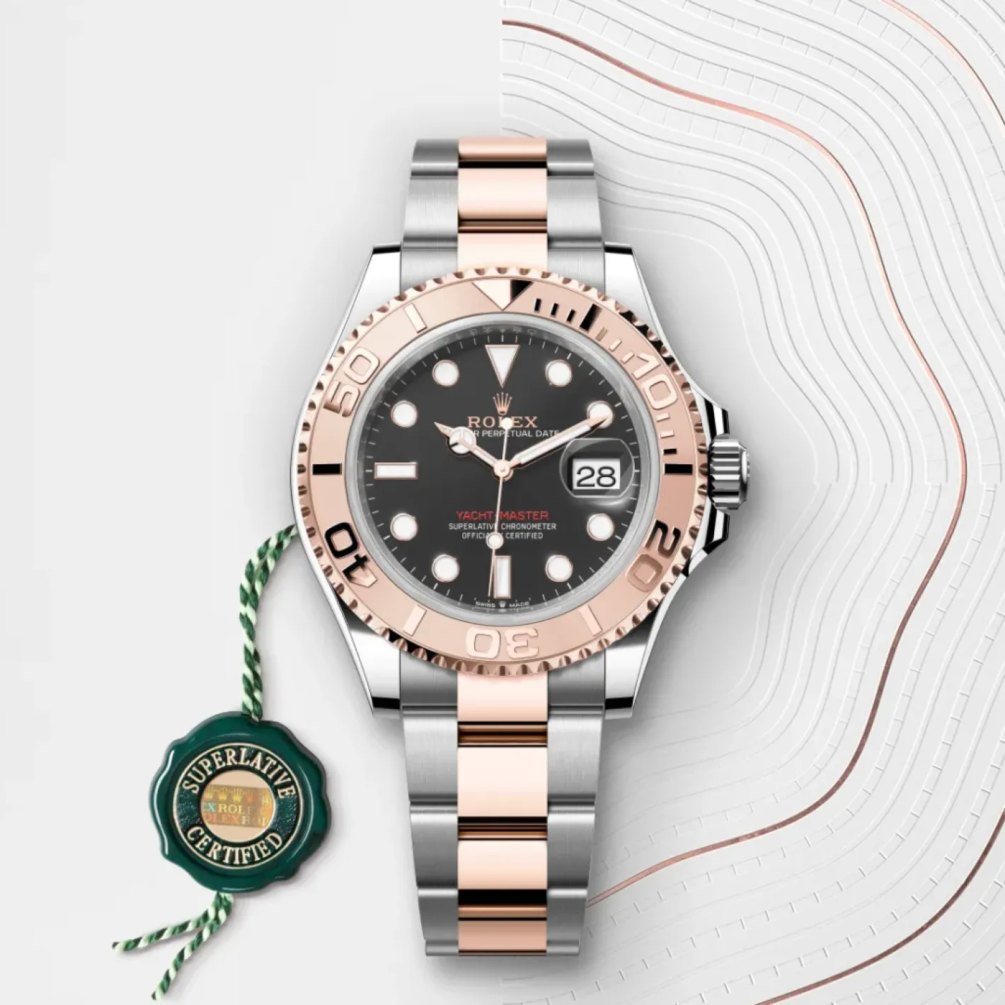 Rolex Yacht-Master 40 Rolesor Everose —combinación de acero Oystersteel y oro Everose Hot