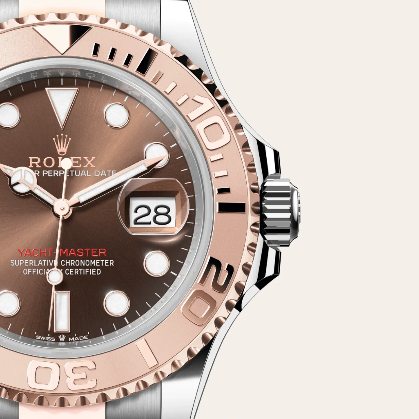 Rolex Yacht-Master 40 Rolesor Everose —combinación de acero Oystersteel y oro Everose Discount