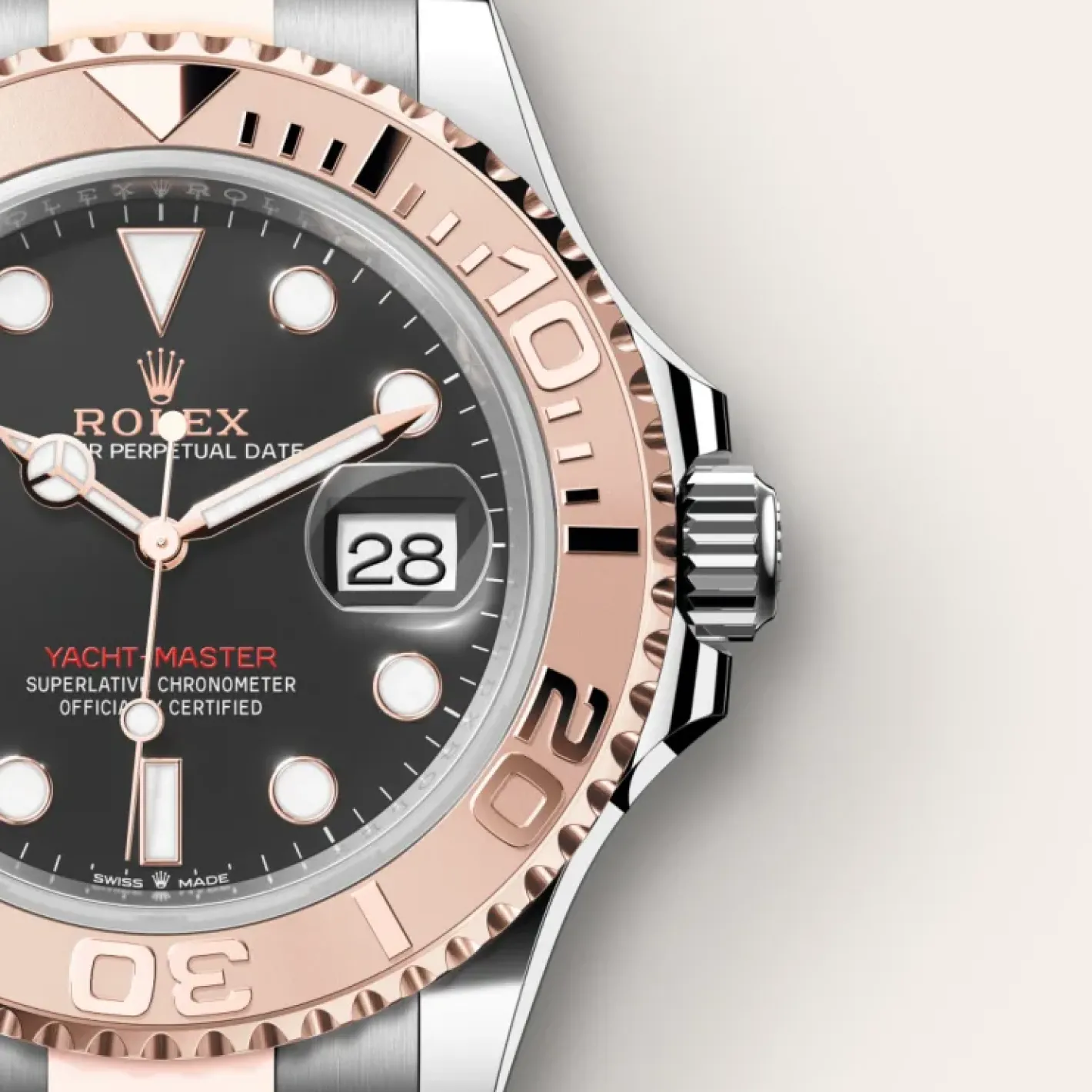 Rolex Yacht-Master 40 Rolesor Everose —combinación de acero Oystersteel y oro Everose Hot