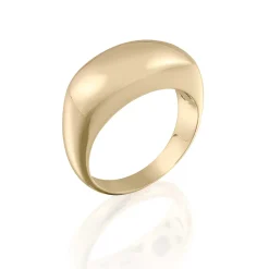 Perodri Sortija de Oro Amarillo Hot