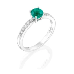 Perodri Sortija de Oro Blanco Clearance