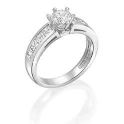 Perodri Sortija de Oro Blanco Online