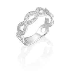 Perodri Sortija de Oro Blanco Discount