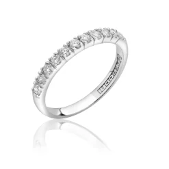 Perodri Sortija de Oro blanco Discount