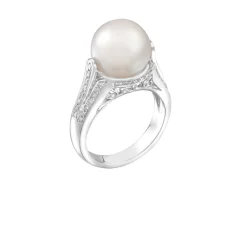 Perodri Sortija de Oro Blanco Discount