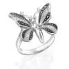 perodri Sortija de Oro blanco Outlet