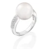 Perodri Sortija de Oro Blanco Outlet