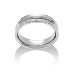 Perodri Sortija de oro blanco Online