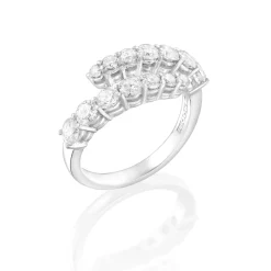Perodri Sortija de Oro Blanco Outlet