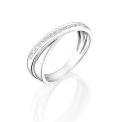 Perodri Sortija de Oro Blanco Discount