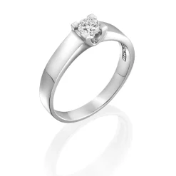 Perodri Sortija de Oro Blanco Discount