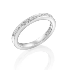 Perodri Sortija de Oro blanco Clearance