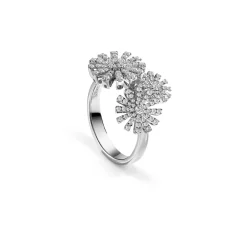 Damiani Sortija de oro blanco Margherita Hot