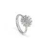 Damiani Sortija de oro blanco Margherita Hot