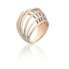 Perodri Sortija de Oro Blanco y Oro Rosa Outlet