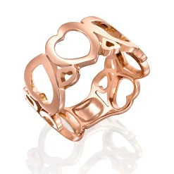 Perodri Sortija de Oro Rosa Hot