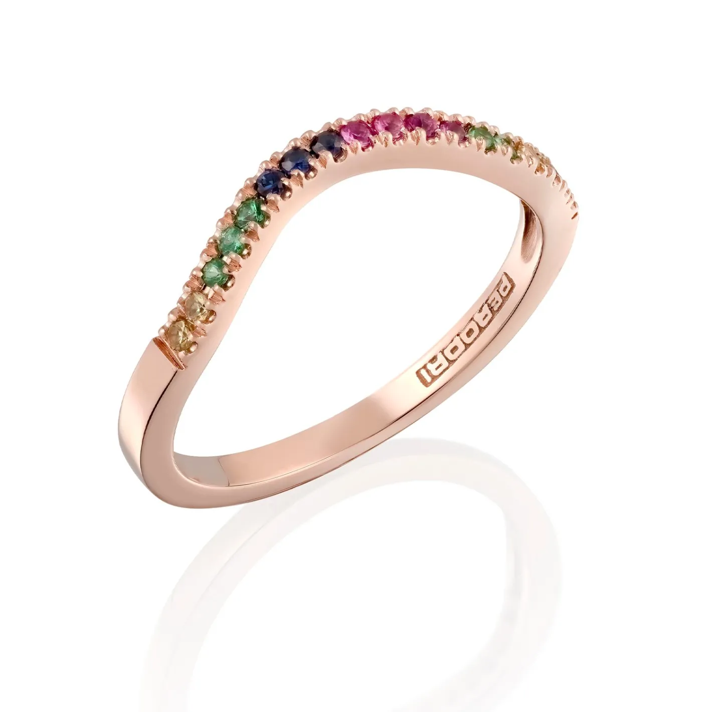 Perodri Sortija de Oro Rosa Discount