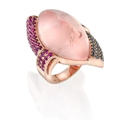 Perodri Sortija de Oro Rosa Outlet