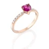 Perodri Sortija de Oro Rosa New