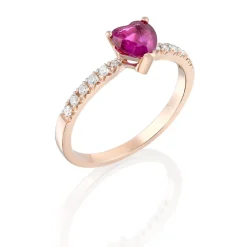 Perodri Sortija de Oro Rosa New