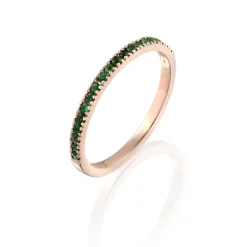 Perodri Sortija de oro rosa Hot