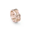Damiani Sortija de oro rosa Belle Époque Reel New