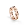 Damiani Sortija de oro rosa Belle Époque Reel Hot