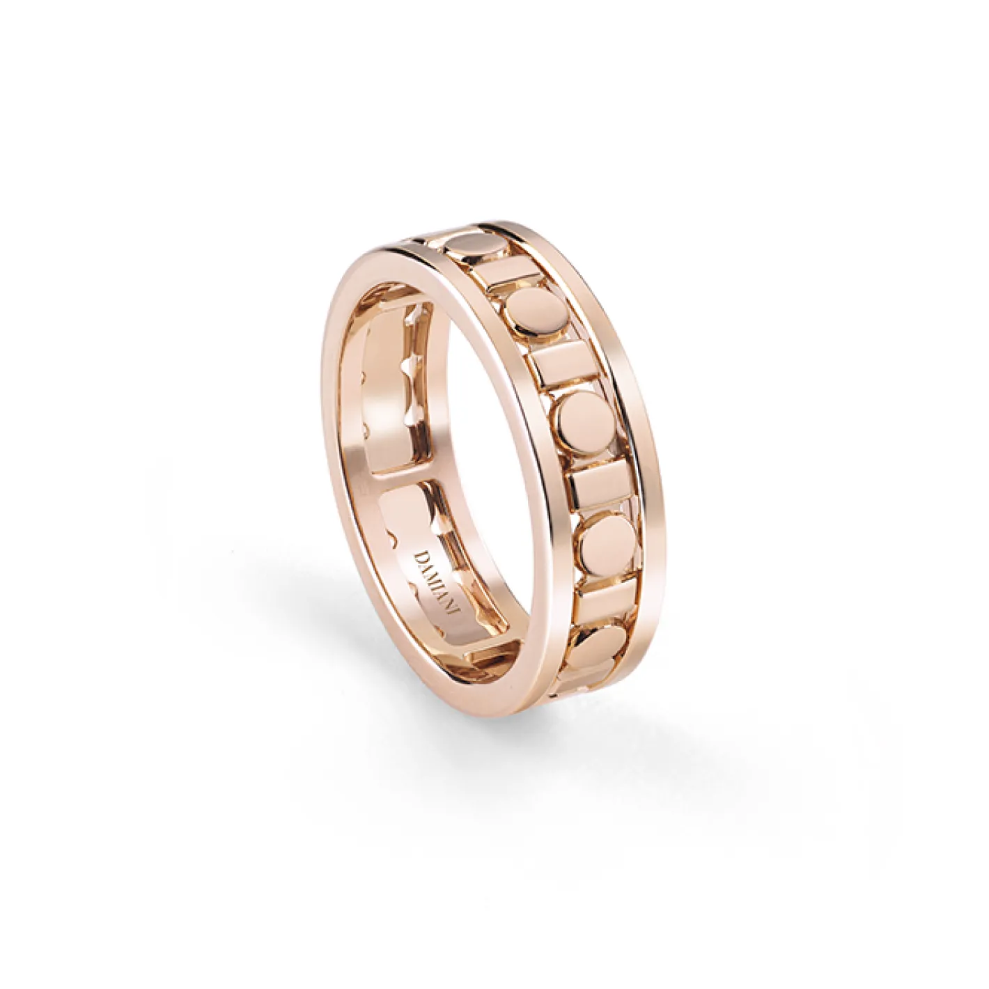 Damiani Sortija de oro rosa Belle Époque Reel Hot