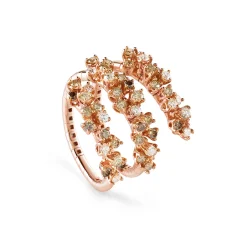Damiani Sortija de oro rosa Mimosa Sale