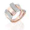 Perodri Sortija de Oro Rosa y Oro Blanco Outlet