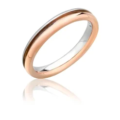 Perodri Sortija Oro Blanco y Oro Rosa Online