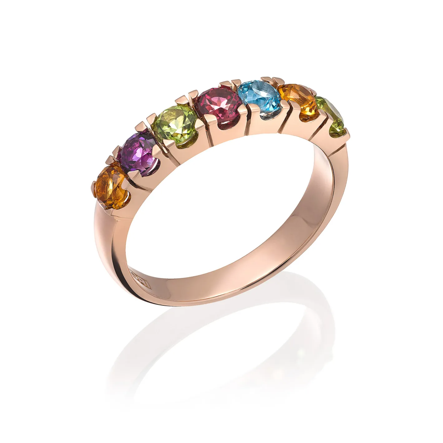 Perodri Sortija Oro Rosa Outlet