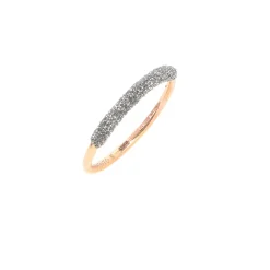 Pesavento Sortija Polvo Diamante Gris Fashion